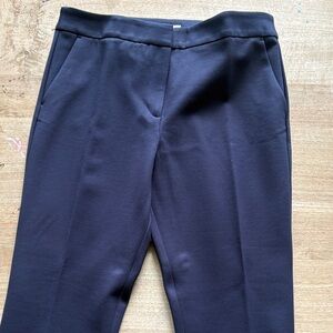 Boden Bright Navy Pull-On Ponte Trousers